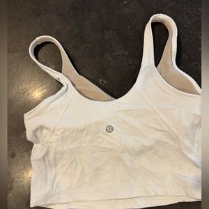 lululemon athletica White Tank Top